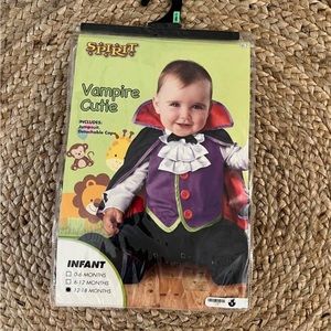 12-18 months Vampire/Dracula costume